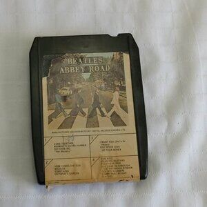 "Abbey Road" The Beatles, Used Vintage 8 Track Tapes Nostalgia Music Lover